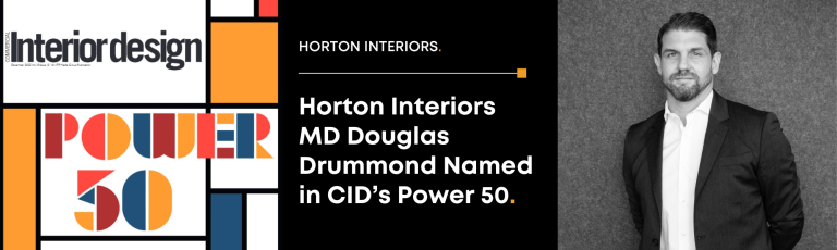 Horton Interiors MD, Douglas Drummond, named in CID’s Power 50