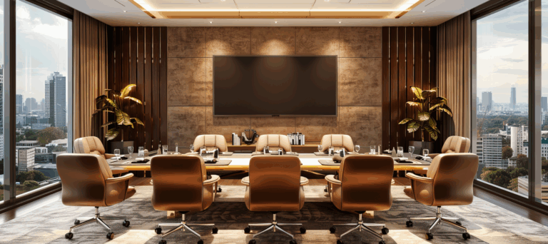 The boardroom effect: Designing spaces that close deals